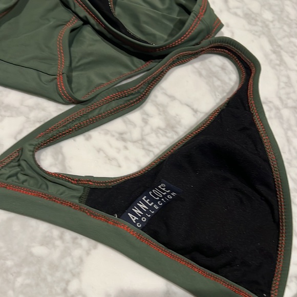 Anne Cole Collection Triangle Sport Bikini 6 - Picture 8 of 12